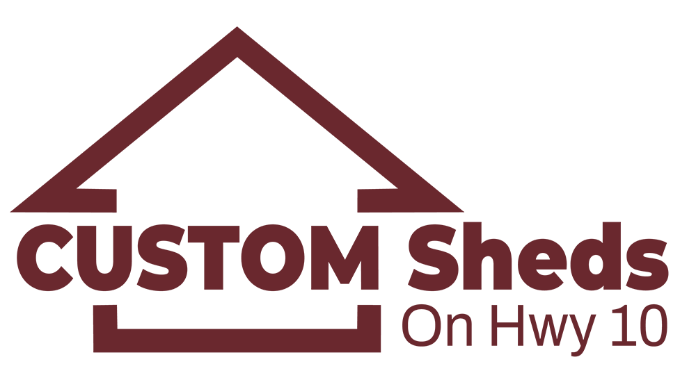custom sheds on hwy 10 Logo