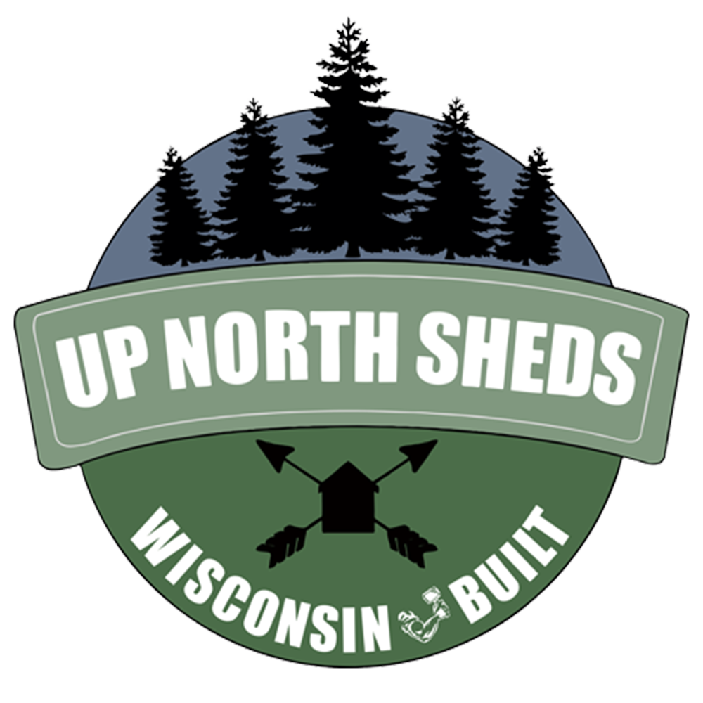 up north sheds logo