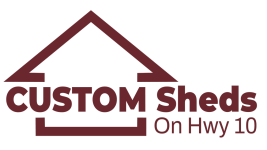 custom sheds on hwy 10 Logo